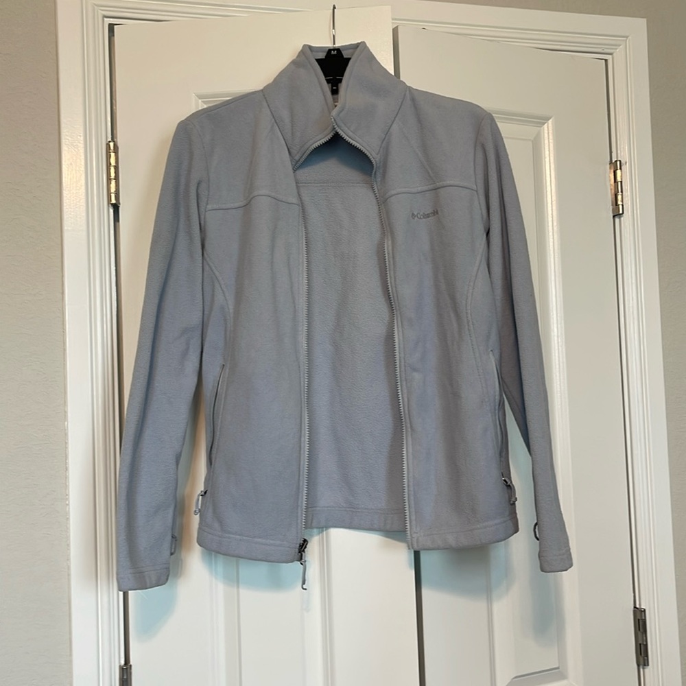 Women’s Columbia fleece jacket, size medium